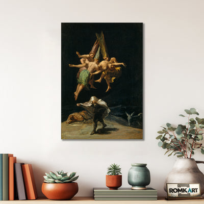 Francisco Goya Witches Flight 1797 – Reproduction