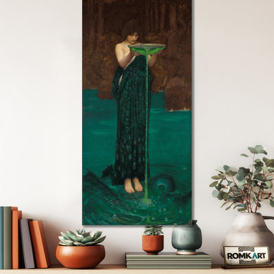 John William Waterhouse Circe Invidiosa 1892 – Reproduction