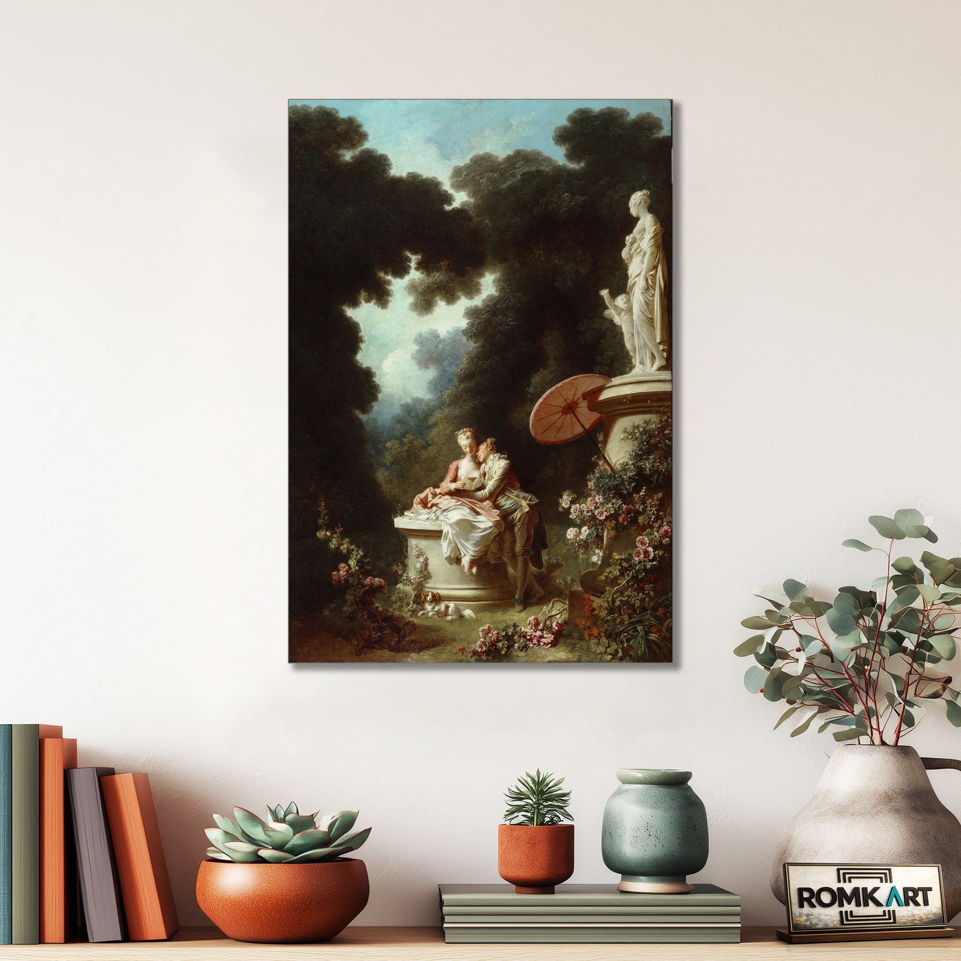 Jean-honor Fragonard The Progress Of Love Love Letters 1771-1772 – Reproduction