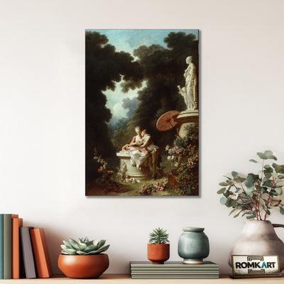 Jean-honor Fragonard The Progress Of Love Love Letters 1771-1772 – Reproduction