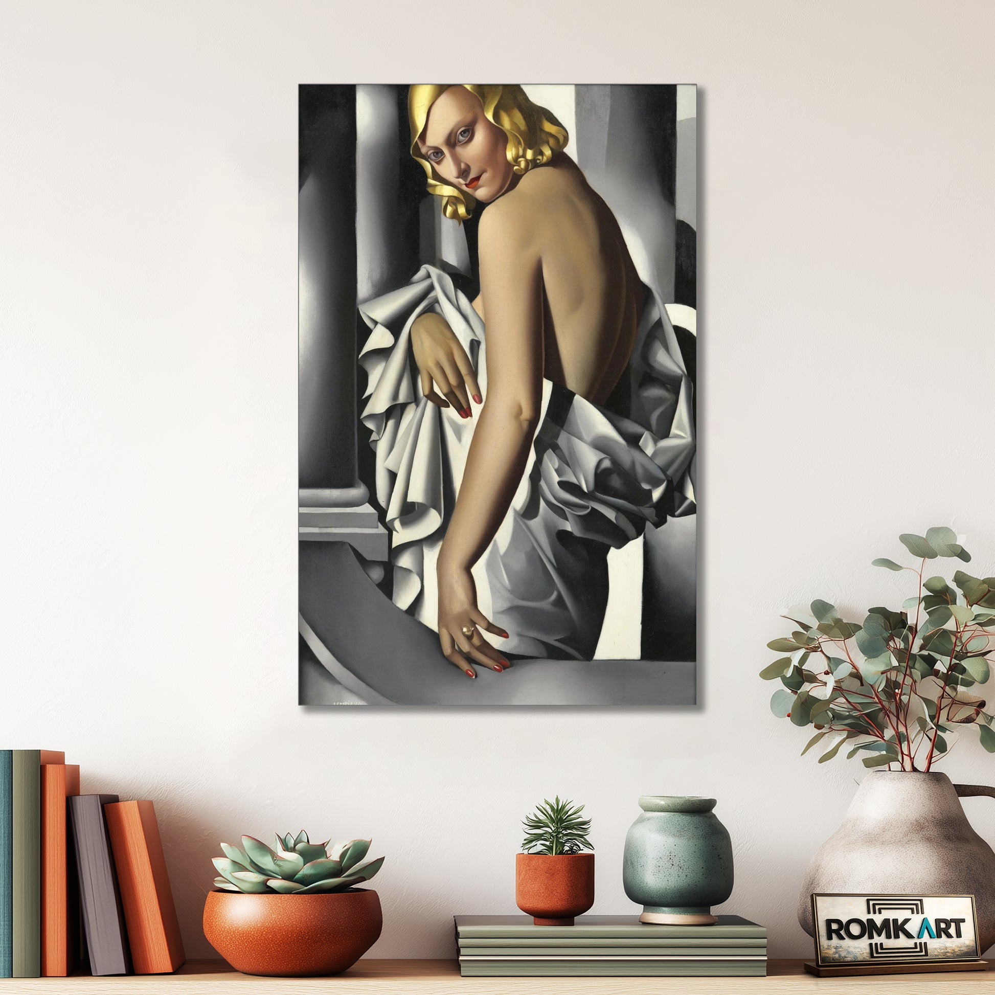 Tamara De Lempicka Portrait De Marjorie Ferry 1932 – Reproduction