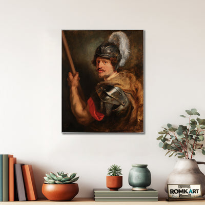 Peter Paul Rubens Portrait Of A Man As The God Mars – Reproduction