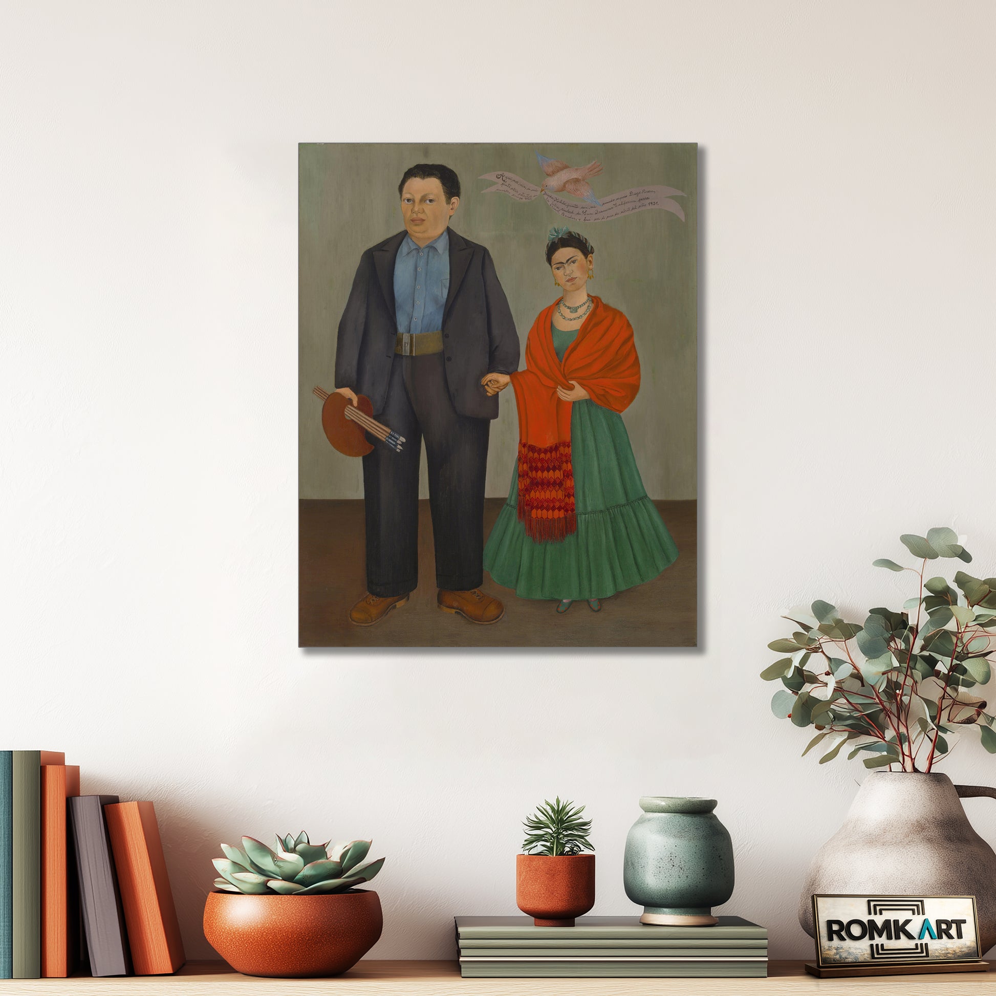 Frida Kahlo Frieda And Diego Rivera 1931 – Reproduction