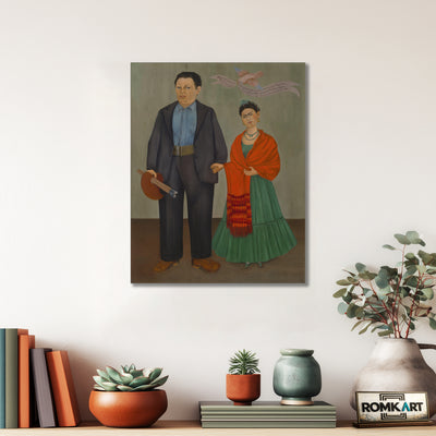 Frida Kahlo Frieda And Diego Rivera 1931 – Reproduction