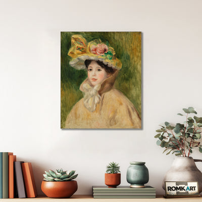 Pierre-auguste Renoir Woman With Capline 1890 – Reproduction