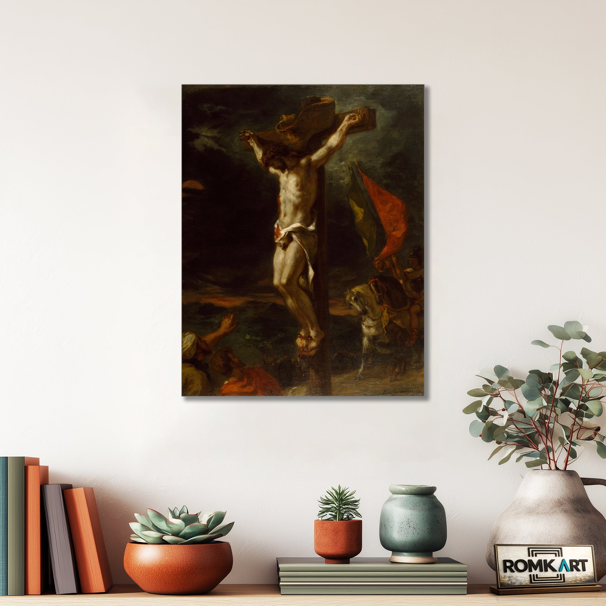 Eugene Delacroix Christ On The Cross 1846 – Reproduction