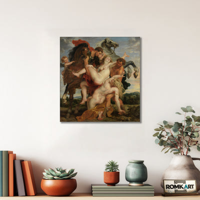Peter Paul Rubens The Rrape Of The Daughters Of Leuccipus 1617 – Reproduction