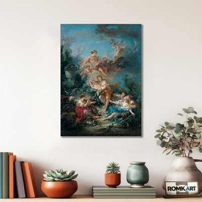 Francois Boucher Mercury Confiding The Infant Bacchus To The Nymphs Of Nysa – Reproduction