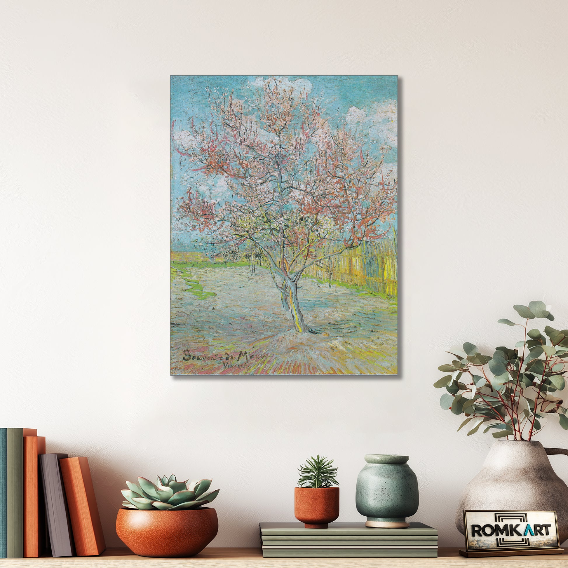 Vincent Van Gogh Pink Peach Tree In Blossom – Reproduction