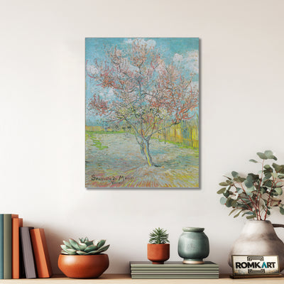 Vincent Van Gogh Pink Peach Tree In Blossom – Reproduction
