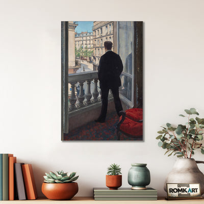 Gustave Caillebotte Young Man At His Window 1875 – Reproduction