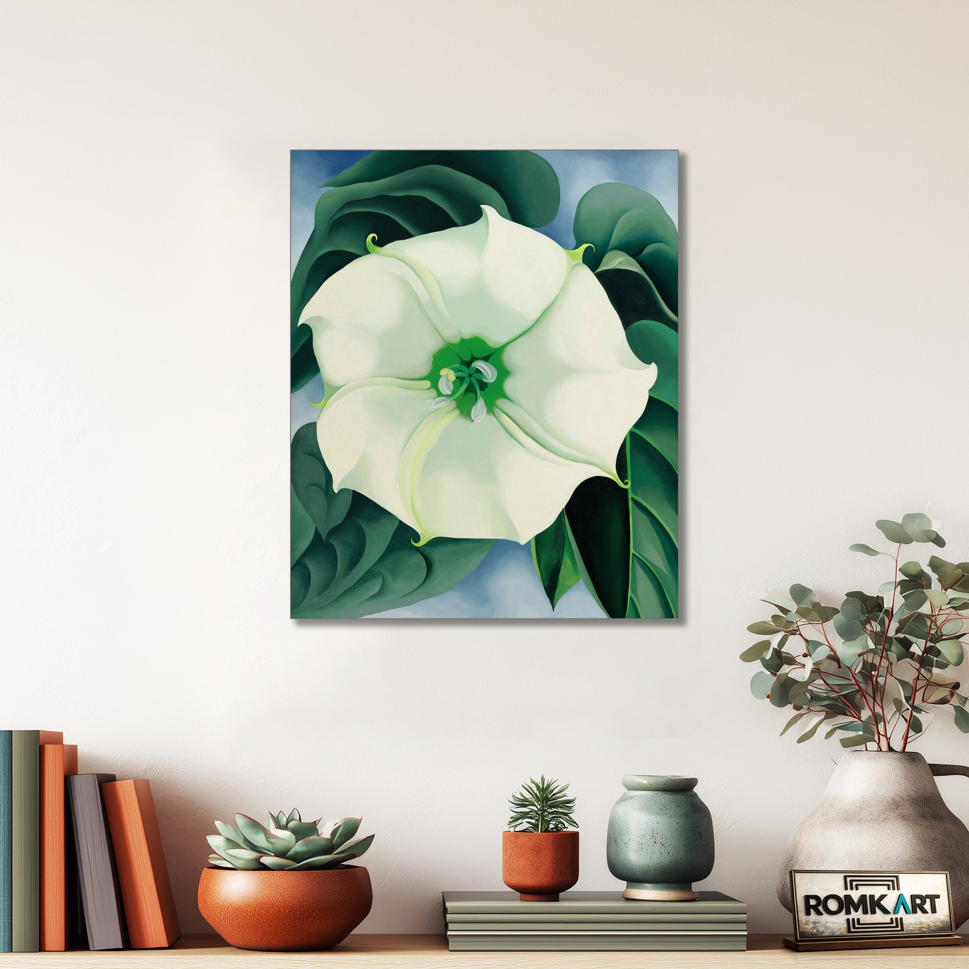 Georgia O'Keeffe Jimson Weed White Flower No 1 1932 – Reproduction