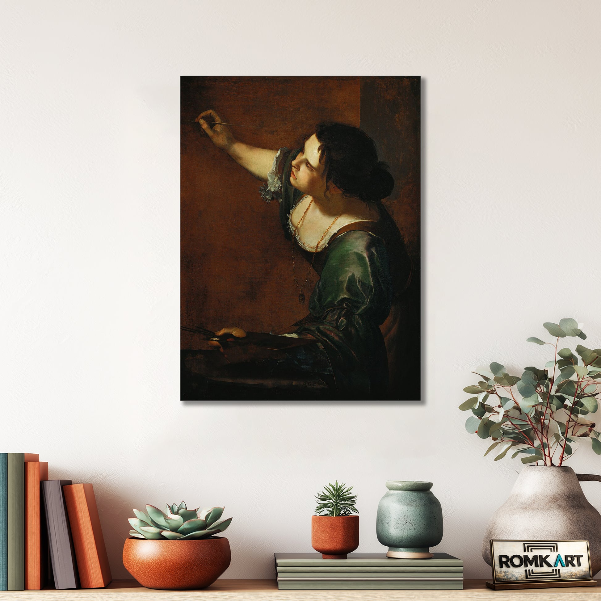 Artemisia Gentileschi Self-portrait As The Allegory Of Painting – Reproduction