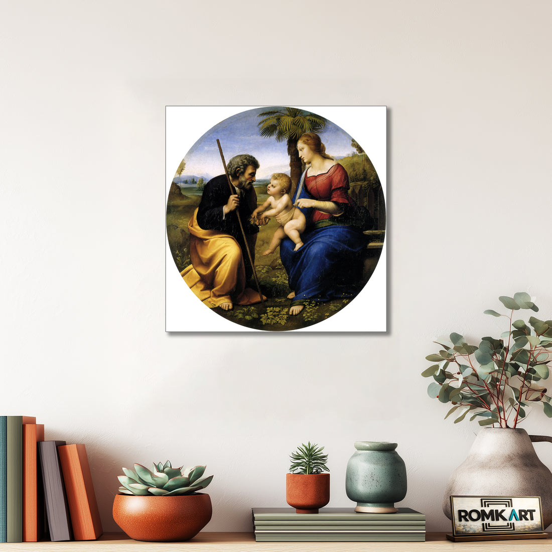 Raphael The Holy Family With A Palm Tree 1506 – Reproduction