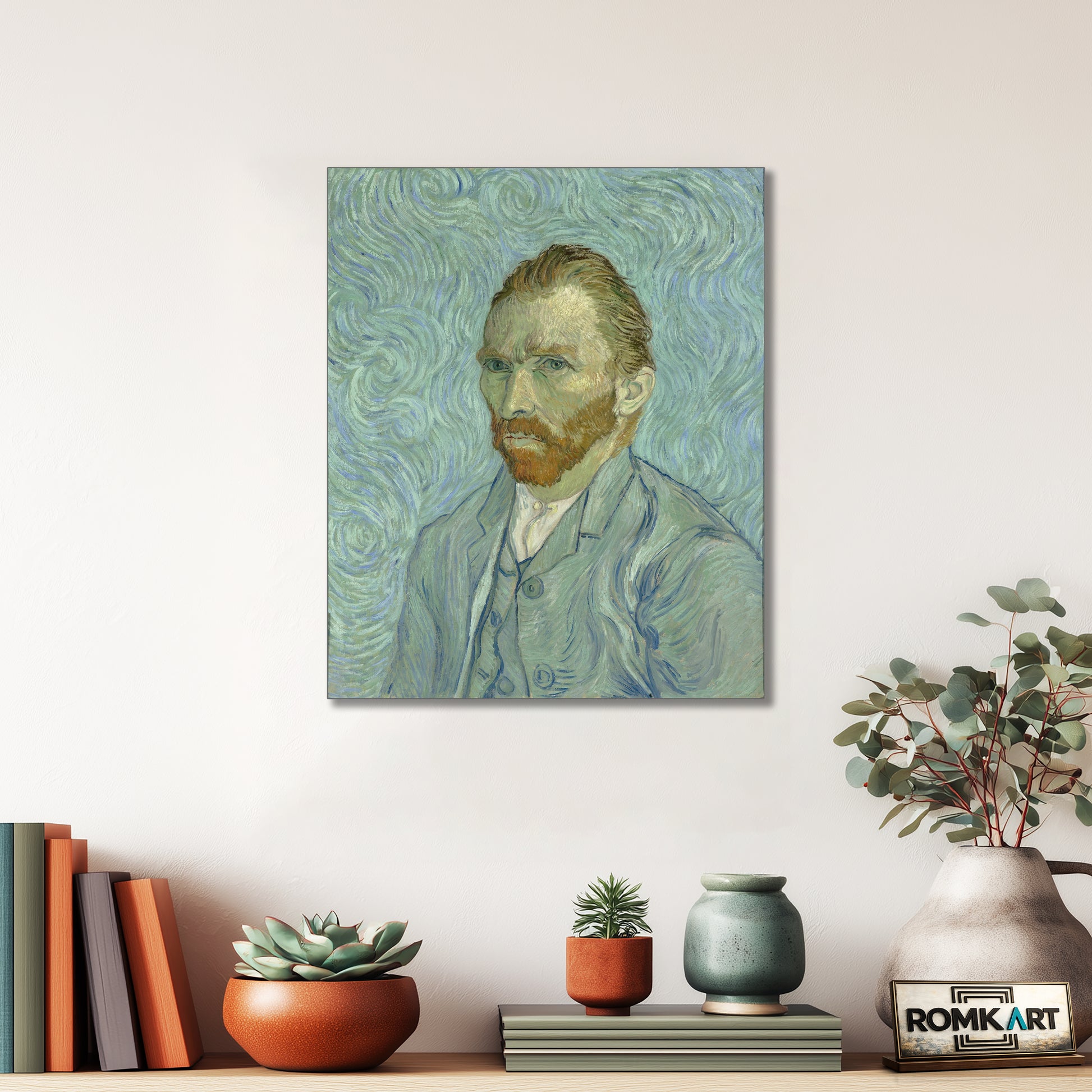 Vincent Van Gogh Self-portrait 1889 – Reproduction