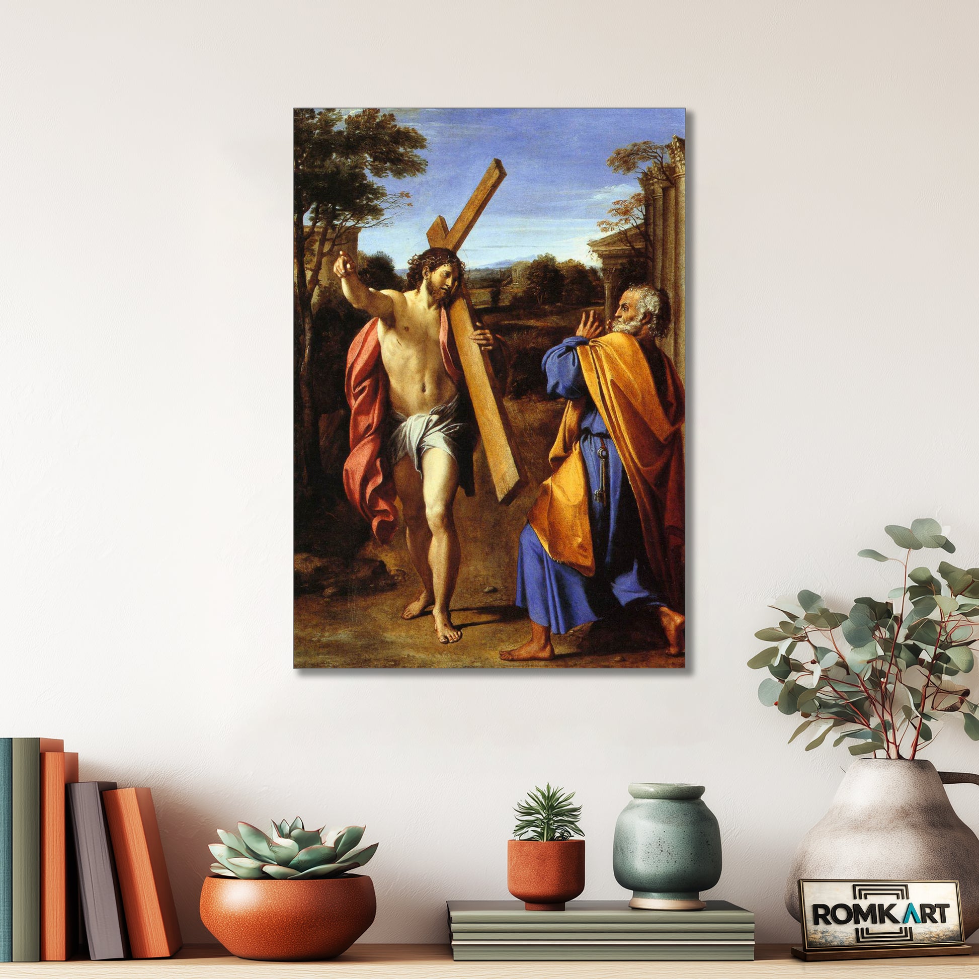 Annibale Carracci Domine Quo Vadis 1601-1602 – Reproduction