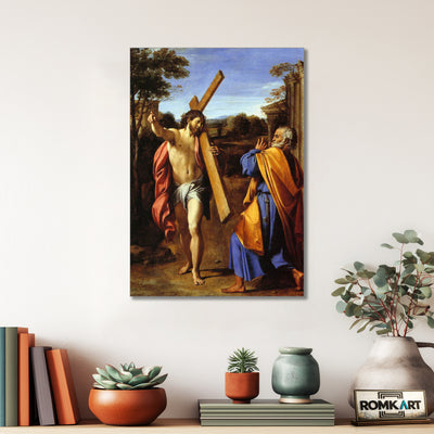 Annibale Carracci Domine Quo Vadis 1601-1602 – Reproduction