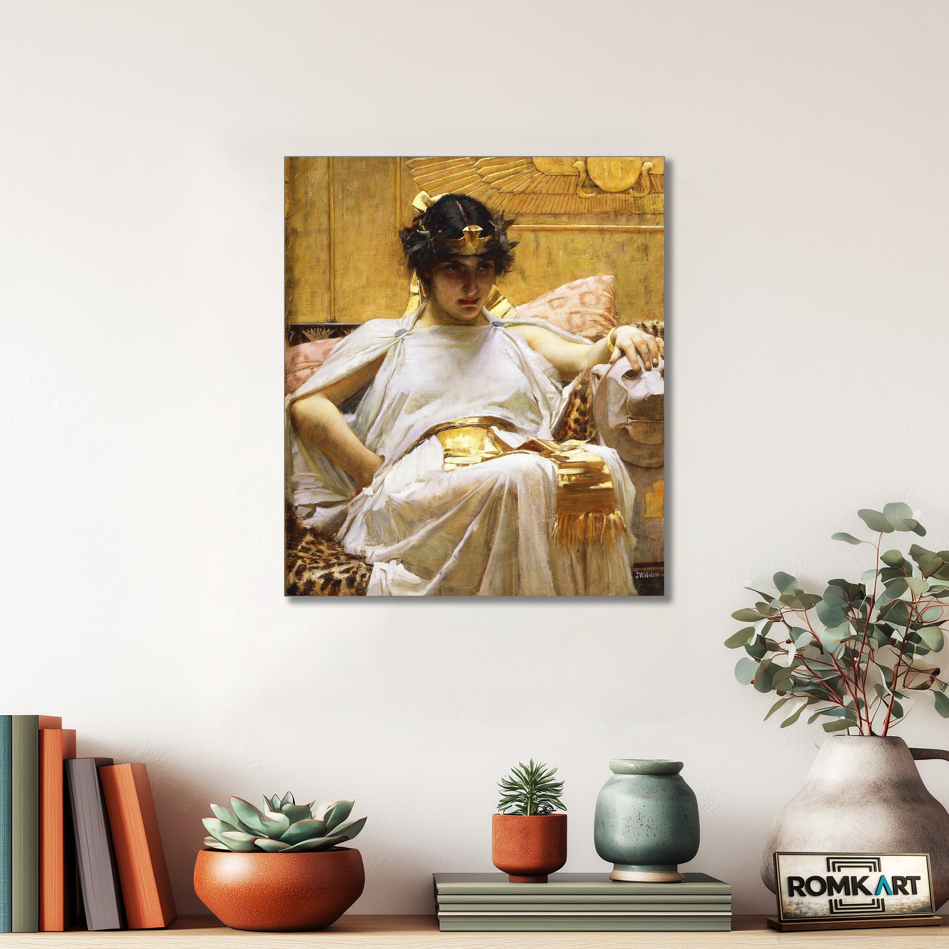 John William Waterhouse Cleopatra 1888 – Reproduction