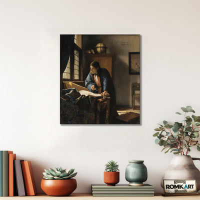 Johannes Vermeer The Geographer 1668-1669 – Reproduction