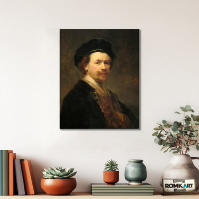 Rembrandt Self-portrait 1641 – Reproduction