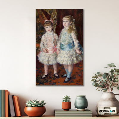 Pierre-auguste Renoir Pink And Blue 1881 – Reproduction