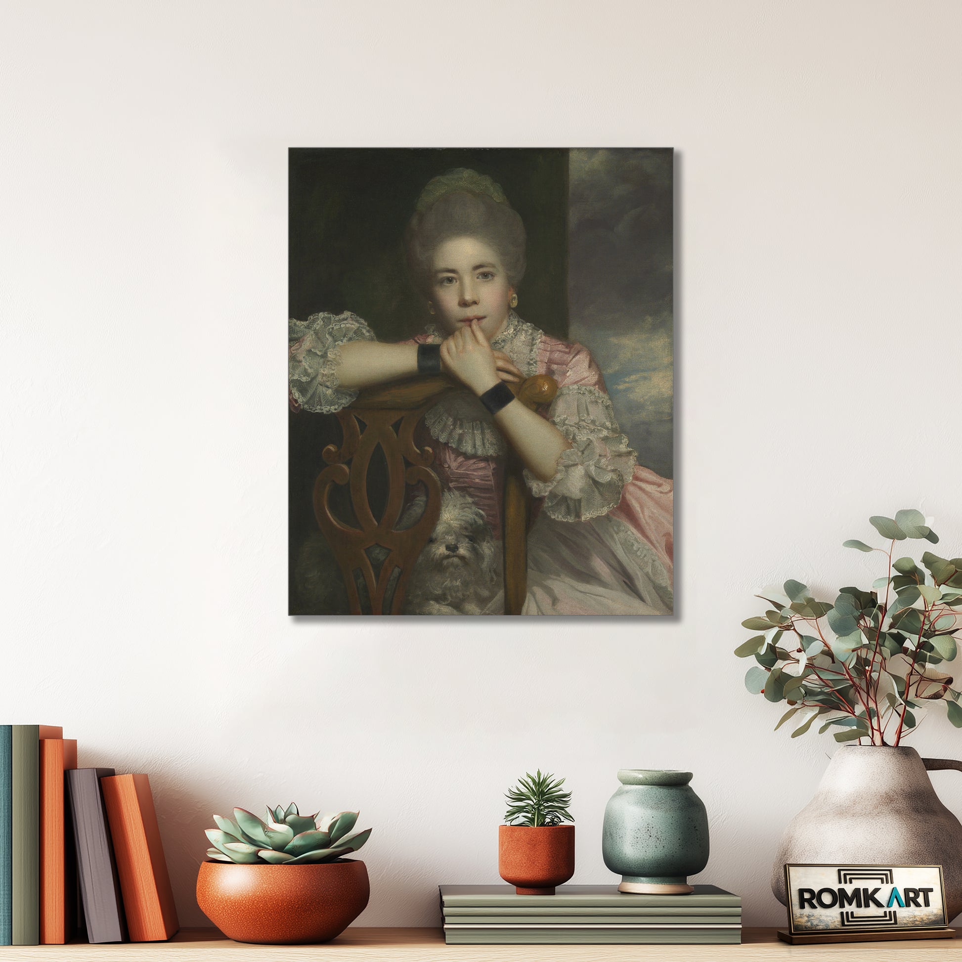 Sir Joshua Reynolds Mrs. Abington as Miss Prue in Love for Love by William Congreve – Reproduction