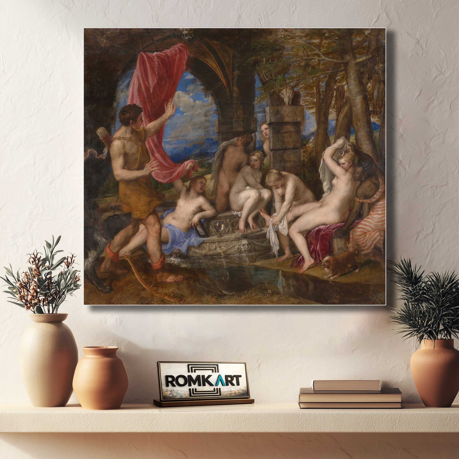 Titian Diana And Actaeon 1559 – Reproduction