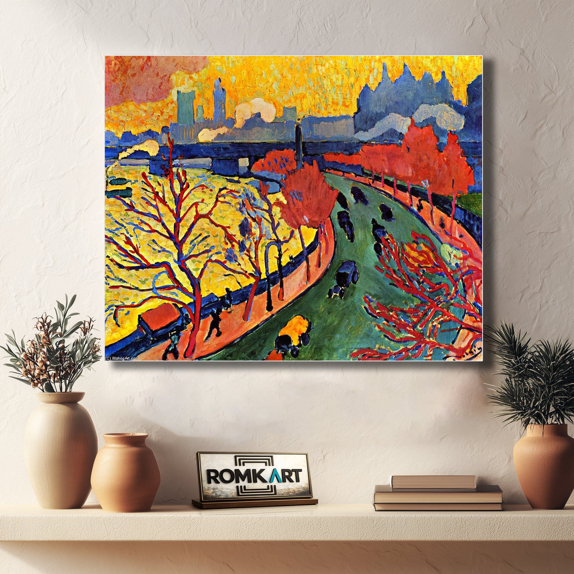Andre Derain Charing Cross Bridge 1906 – Reproduction