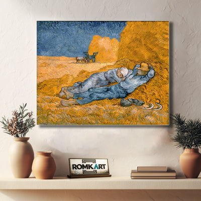 Vincent Van Gogh Noon Rest From Work - After Millet – Reproduction