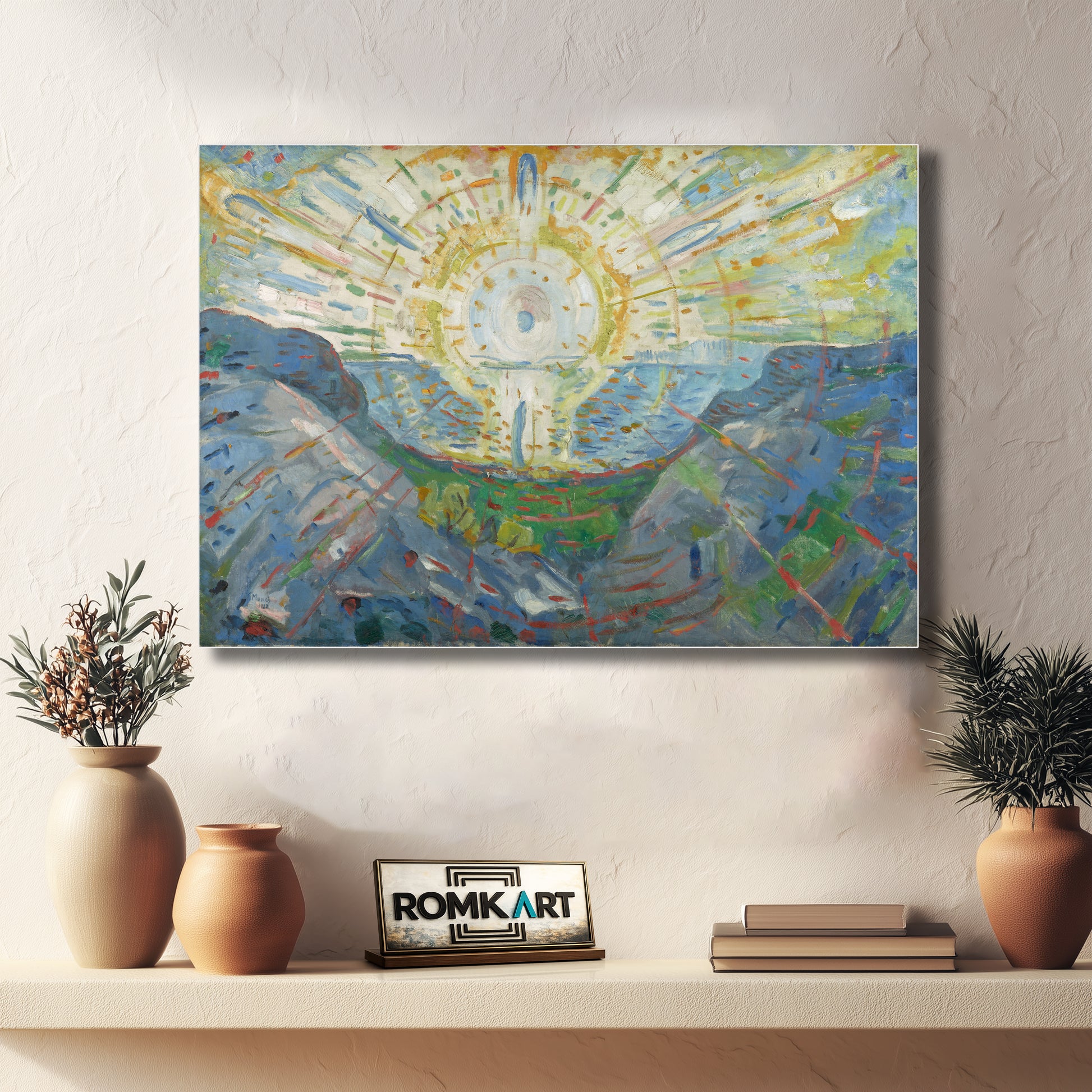 Edvard Munch The Sun 1912 – Reproduction
