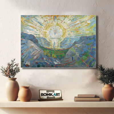 Edvard Munch The Sun 1912 – Reproduction