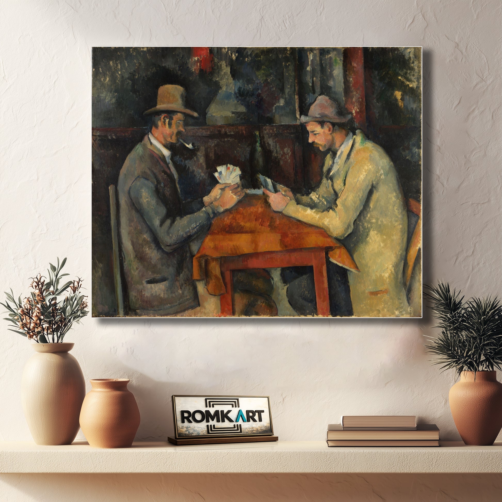 Paul Cezanne The Card Players 1892 - 1895 – Reproduction