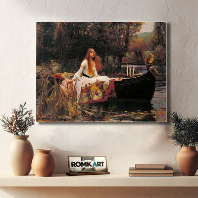John William Waterhouse The Lady Of Shalott 1888 – Reproduction