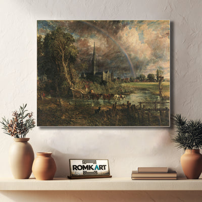 John Constable Salisbury Cathedral From The Meadows 1831 – Reproduction