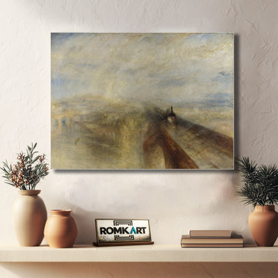 William Turner Rain Steam And Speed The Great Western Railway 1844 – Reproduction