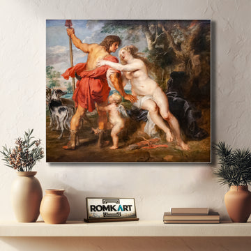 Peter Paul Rubens Venus And Adonis C 1630 – Reproduction
