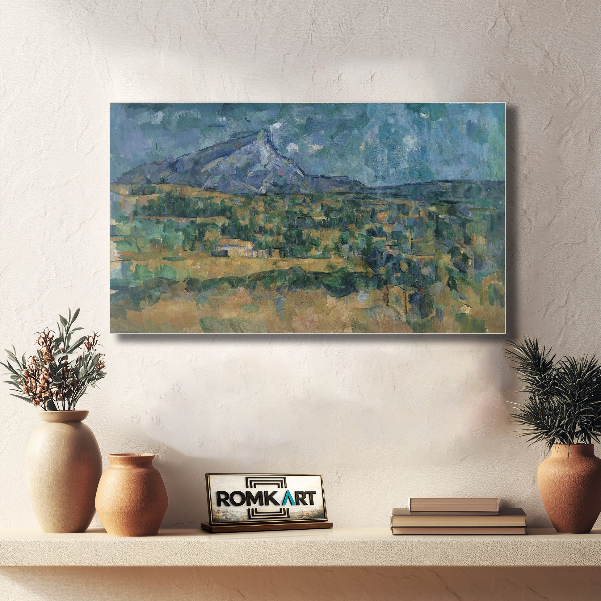 Paul Cezanne Mont Sainte-victoire 1902-1906 – Reproduction