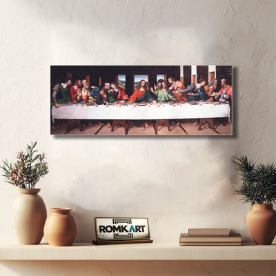 Leonardo Da Vinci The Last Supper 1498 – Reproduction