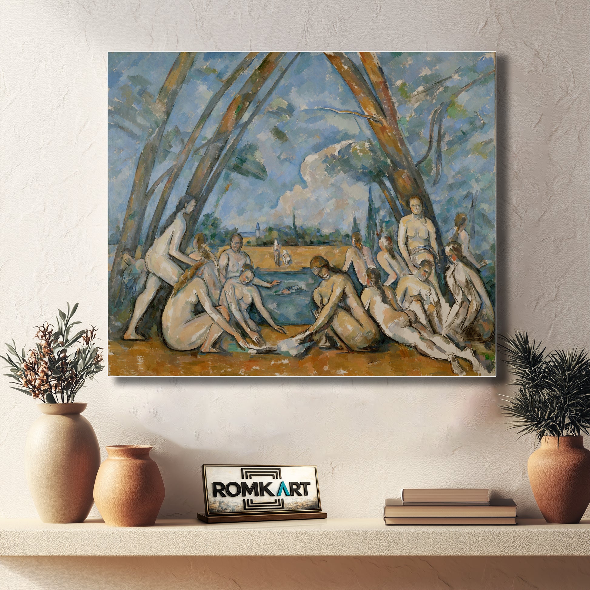 Paul Cezanne Bathers 1890 – Reproduction