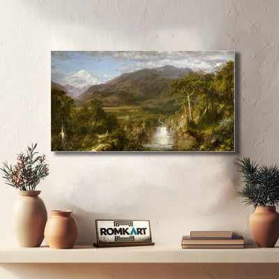 Frederic Edwin Church The Heart Of The Andes 1859 – Reproduction