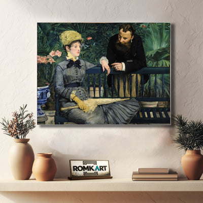 Edouard Manet In The Conservatory 1878 – Reproduction