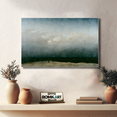 Caspar David Friedrich The Monk By The Sea 1808-1810 – Reproduction