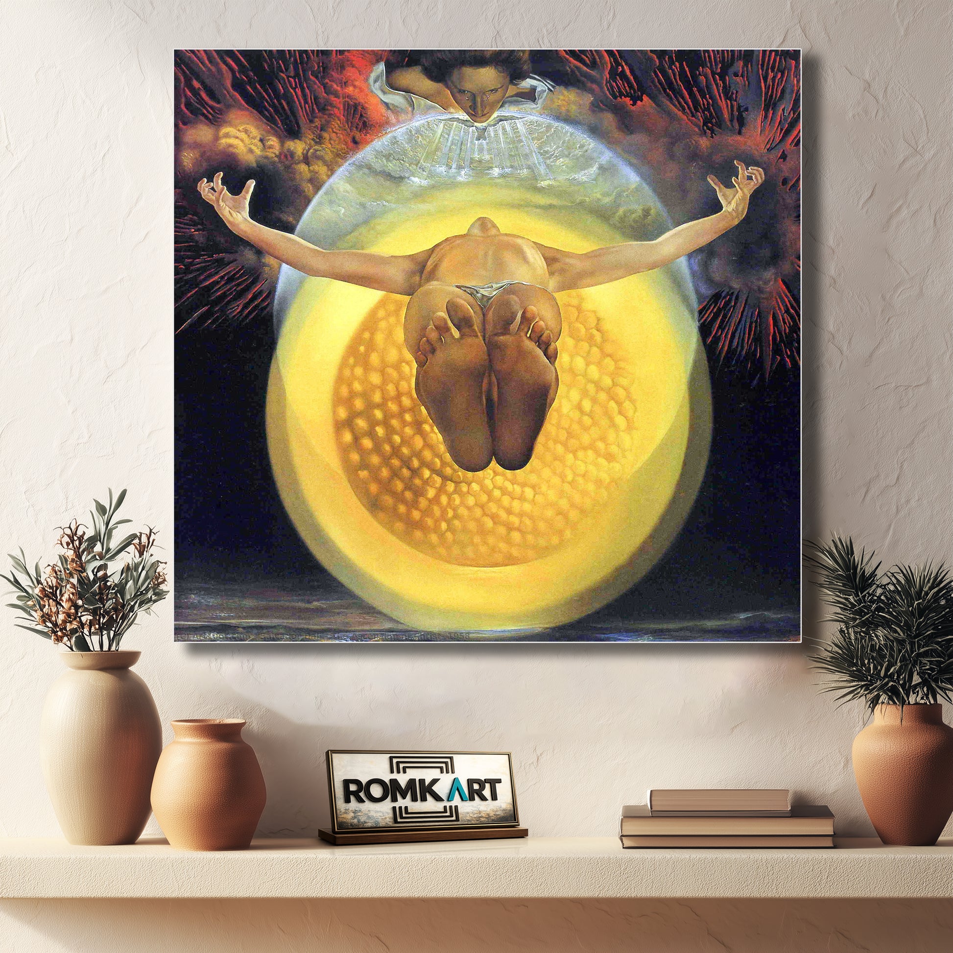 Salvador Dali The Ascension Of Christ 1958 – Reproduction