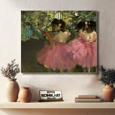 Edgar Degas Dancers In Pink C1876 – Reproduction