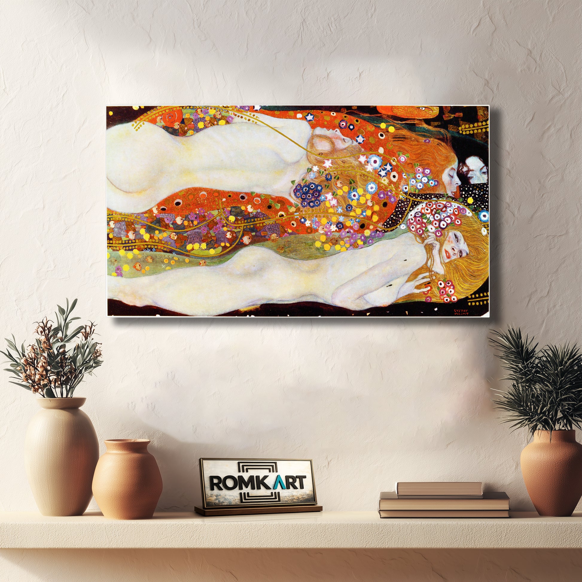Gustav Klimt Water Serpents II – Reproduction