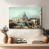 Canaletto Venice The Church Of Santa Maria Della Salute Venice – Reproduction