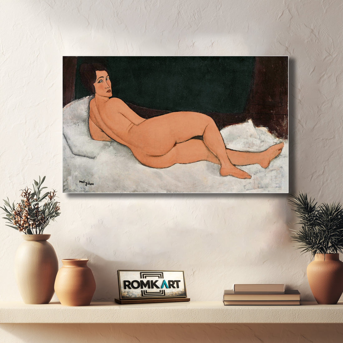 Amedeo Modigliani Reclining Nude (On the Left Side) - Nu couché (sur le côté gauche) – Reproduction