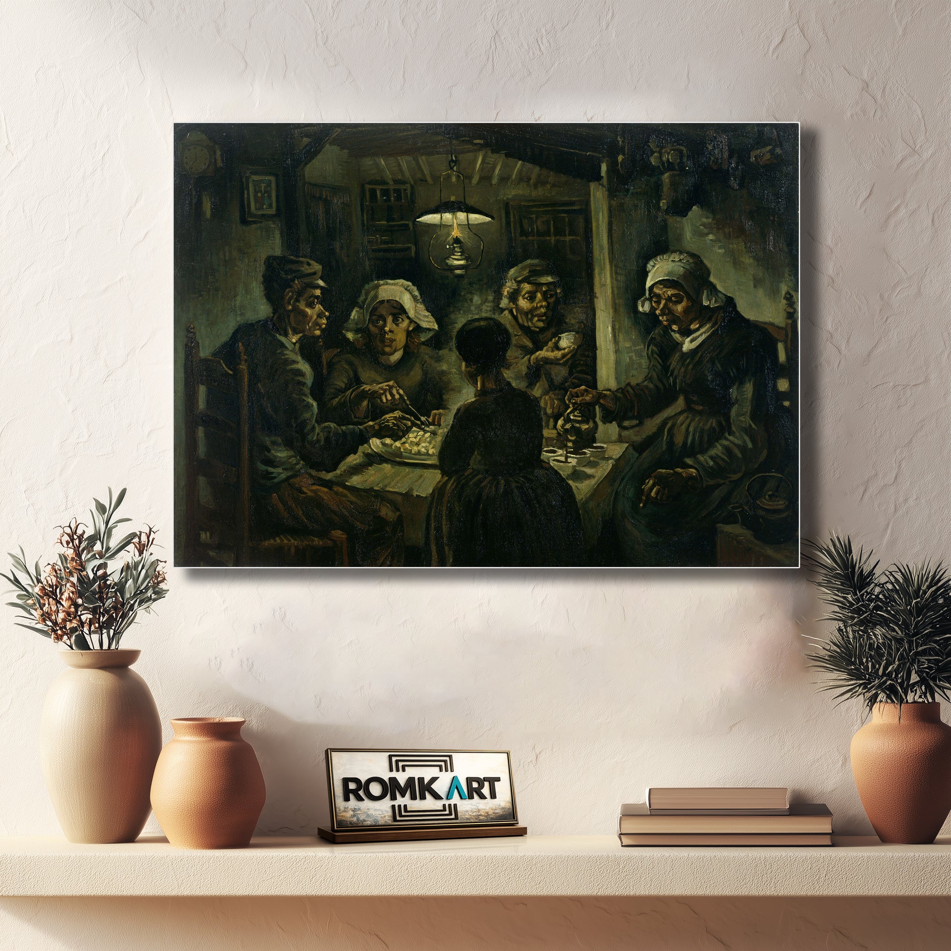 Vincent Van Gogh The Potato Eaters 1885 – Reproduction