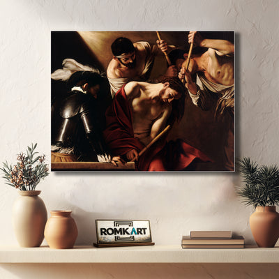 Caravaggio The Crowning With Thorns 1602 – Reproduction