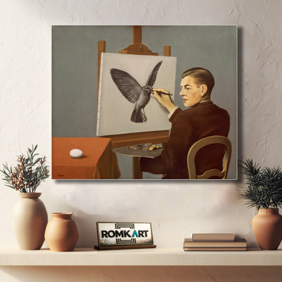 Rene Magritte Clairvoyance 1936 – Reproduction